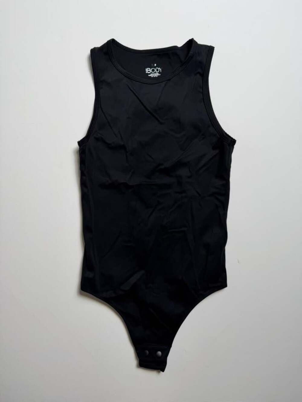 Cotton On Body Black High Neck Bodysuit with Keyhole Back